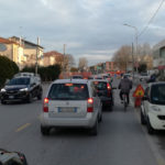 Traffico e disagi in zona Cesanella