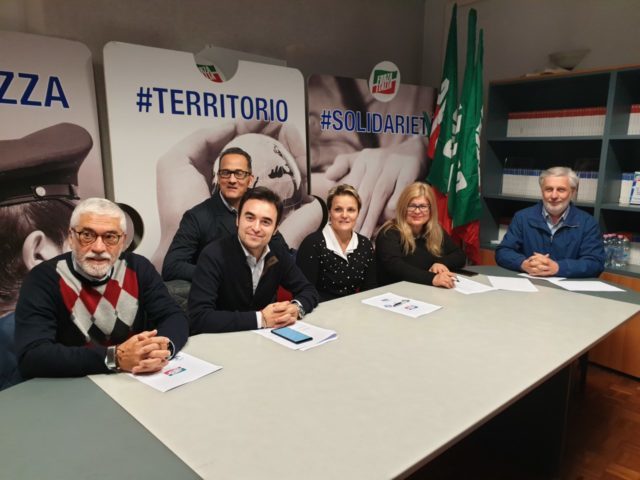 Da sin. Massimo Meles, Angelo Eliantonio, Stefano Tombolini, Teresa Dai Prà, Antonella Andreoli, Daniele Berardinelli