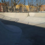 La nuova rampa allo skate park di Senigallia