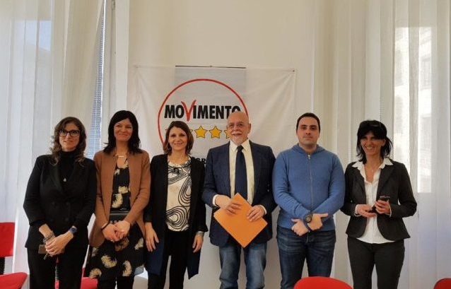 Il gruppo del Movimento 5 Stelle Marche