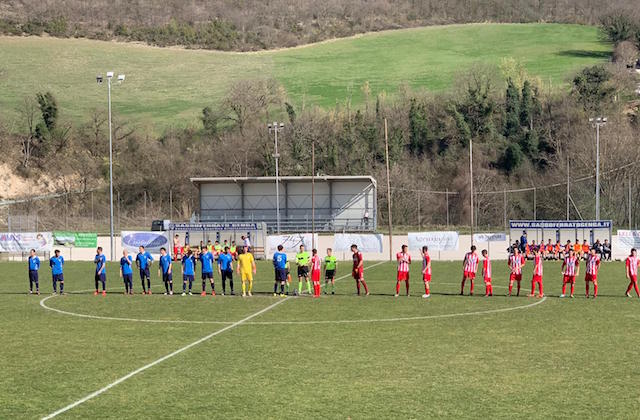 L'ingresso in campo di Sassoferrato Genga e Urbania