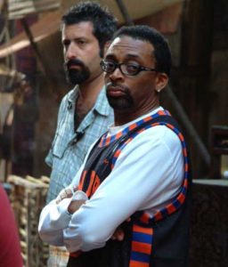 Jordan Stone con il regista Spike Lee