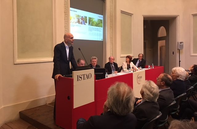 Paolo Merloni ha tenuto una Lectio Magistrlis in occasione dell'inaugurazione dell'Anno Accademico Istao 2018-2019