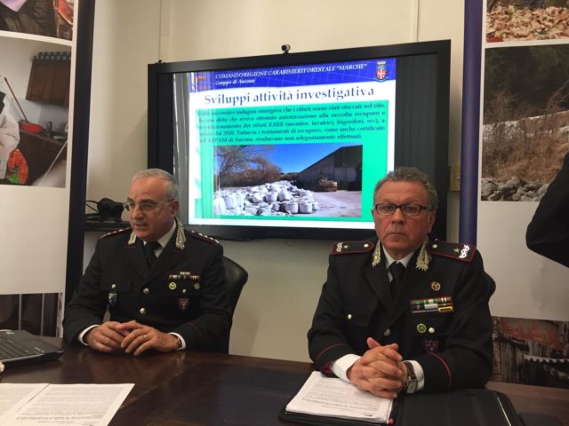 Il colonnello Roberto Nardi e il generale Fabrizio Mari