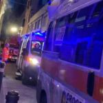 Ancona, incendio in via Magenta