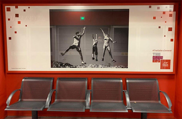 Le fotografie di Lorenzo Cicconi Massi esposte alla stazione Tre Torri della linea M5 di Milano