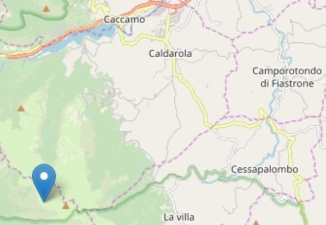 Il sisma a Caldarola