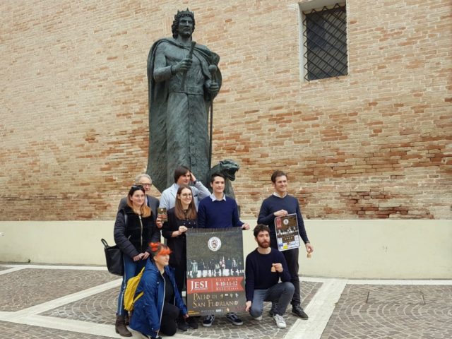 Una immagine della presentazione del Palio di San Floriano