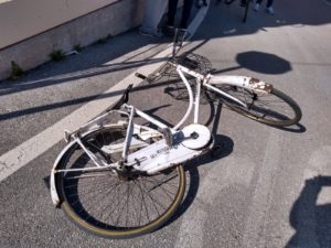 La bicicletta dell'anziano