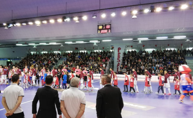PalaPizza pienissimo per la gara2 tra Pesaro e Rieti