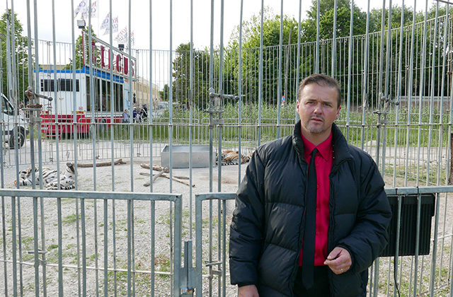 Stefano Rossi, domatore degli animali del Royal Circus
