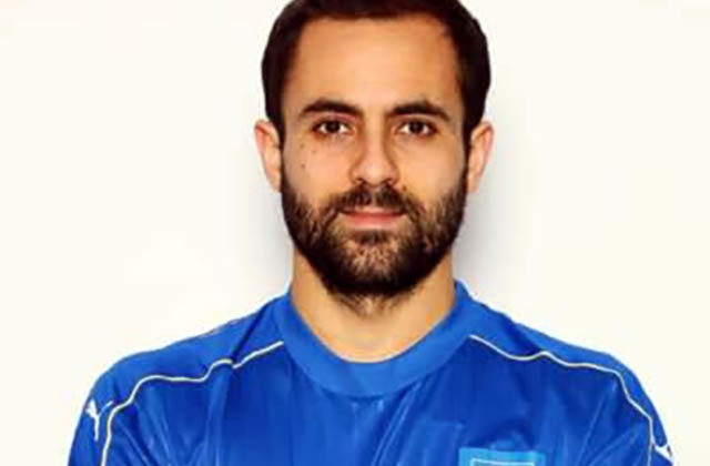 Mauro Canal con la maglia dell'Italfutsal Mauro Canal con la maglia dell'Italfutsal