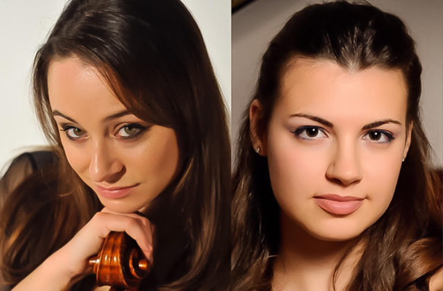 La violoncellista Chiara Burattini e la pianista Martina Giordani La violoncellista Chiara Burattini e la pianista Martina Giordani