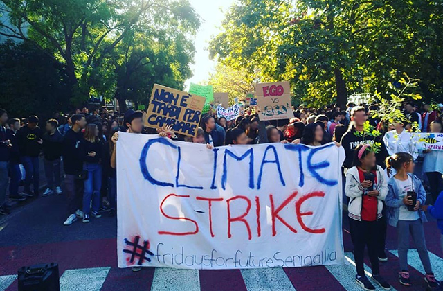 Lo sciopero per il clima promosso da Fridays For Future a Senigallia