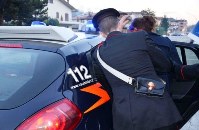 La donna fermata dai carabinieri di Falconara