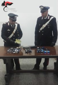 I carabinieri con la refurtiva