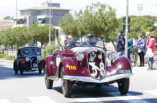 Pesaro pronta a ospitare la Mille Miglia, attese 400 auto d’epoca