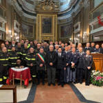 Anche a Senigallia si è celebrata la messa per la patrona dei Vigili del fuoco Santa Barbara