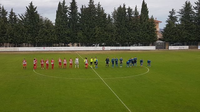 Filottranese e Vigor Castelfidardo schierate a centrocampo