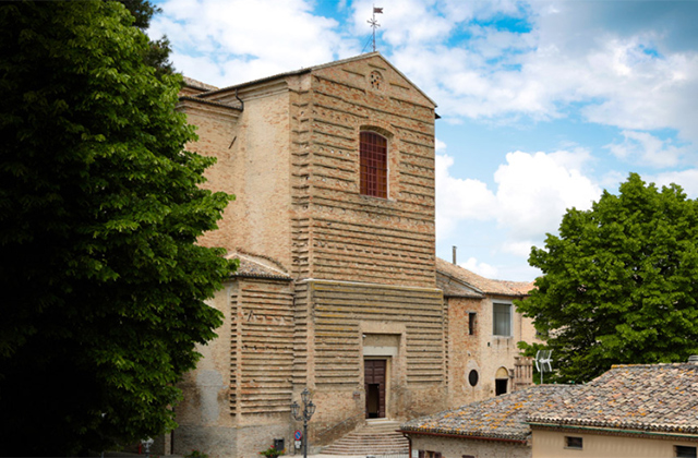 La chiesa collegiata di san Francesco a Corinaldo