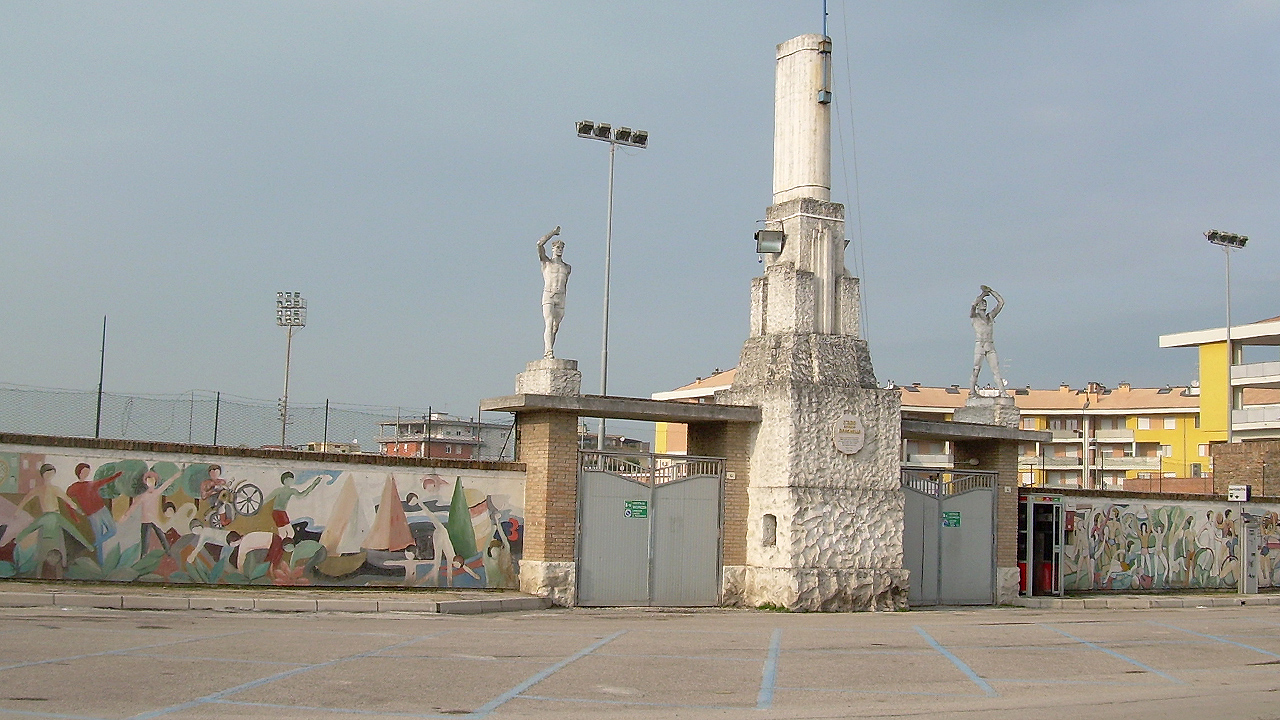 L'antistadio del Bianchelli di Senigallia