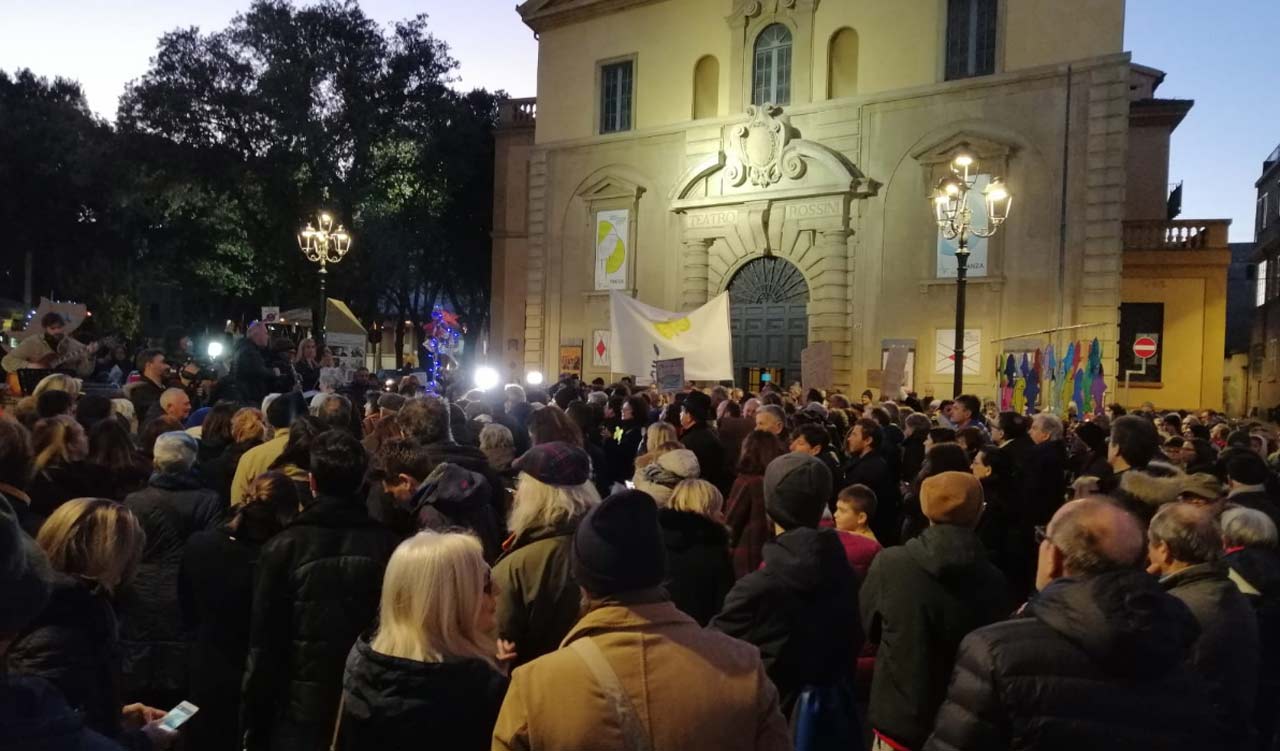 Le Sardine a Pesaro