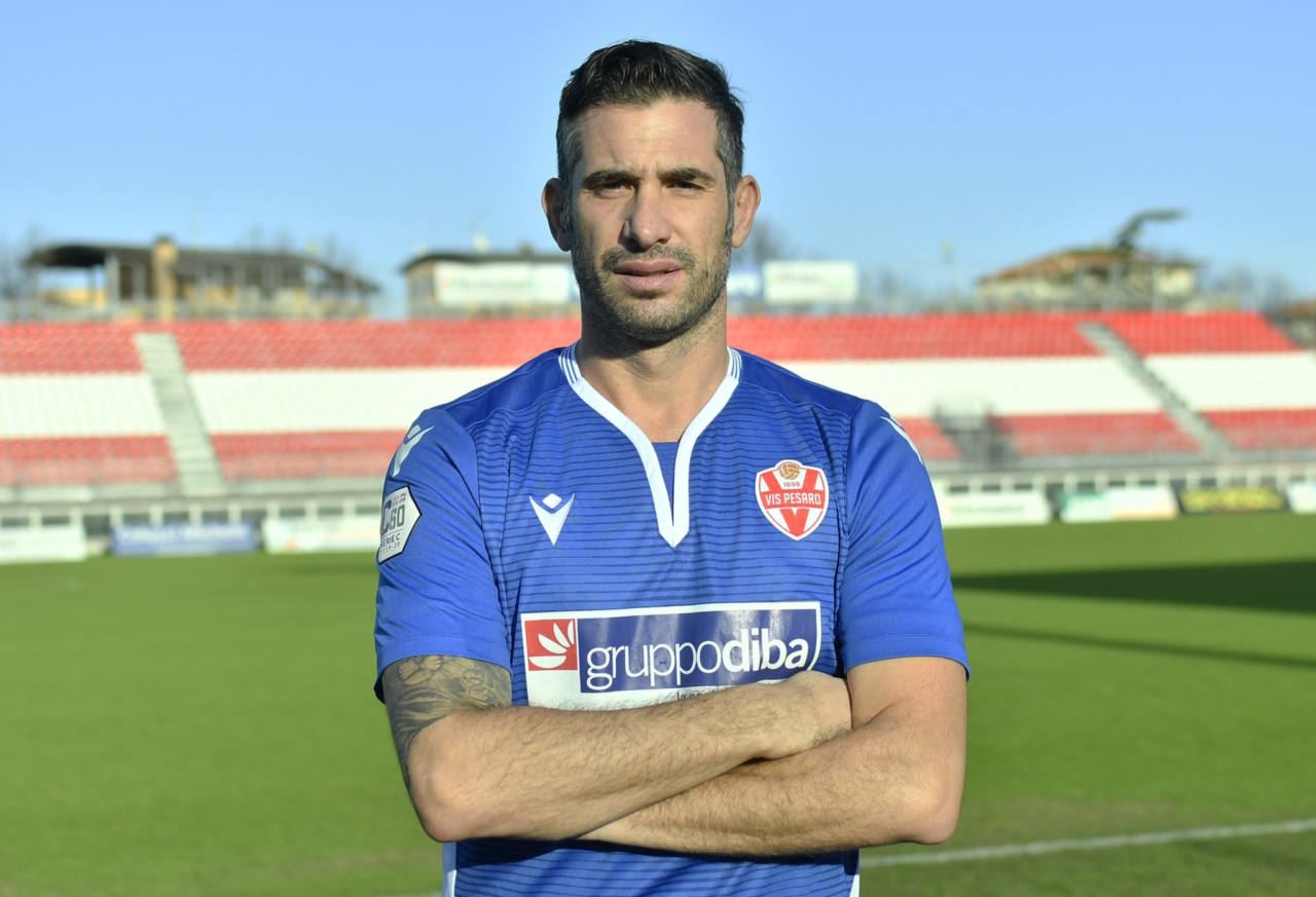 Puggioni, ex Sampdoria, in maglia Vis Pesaro