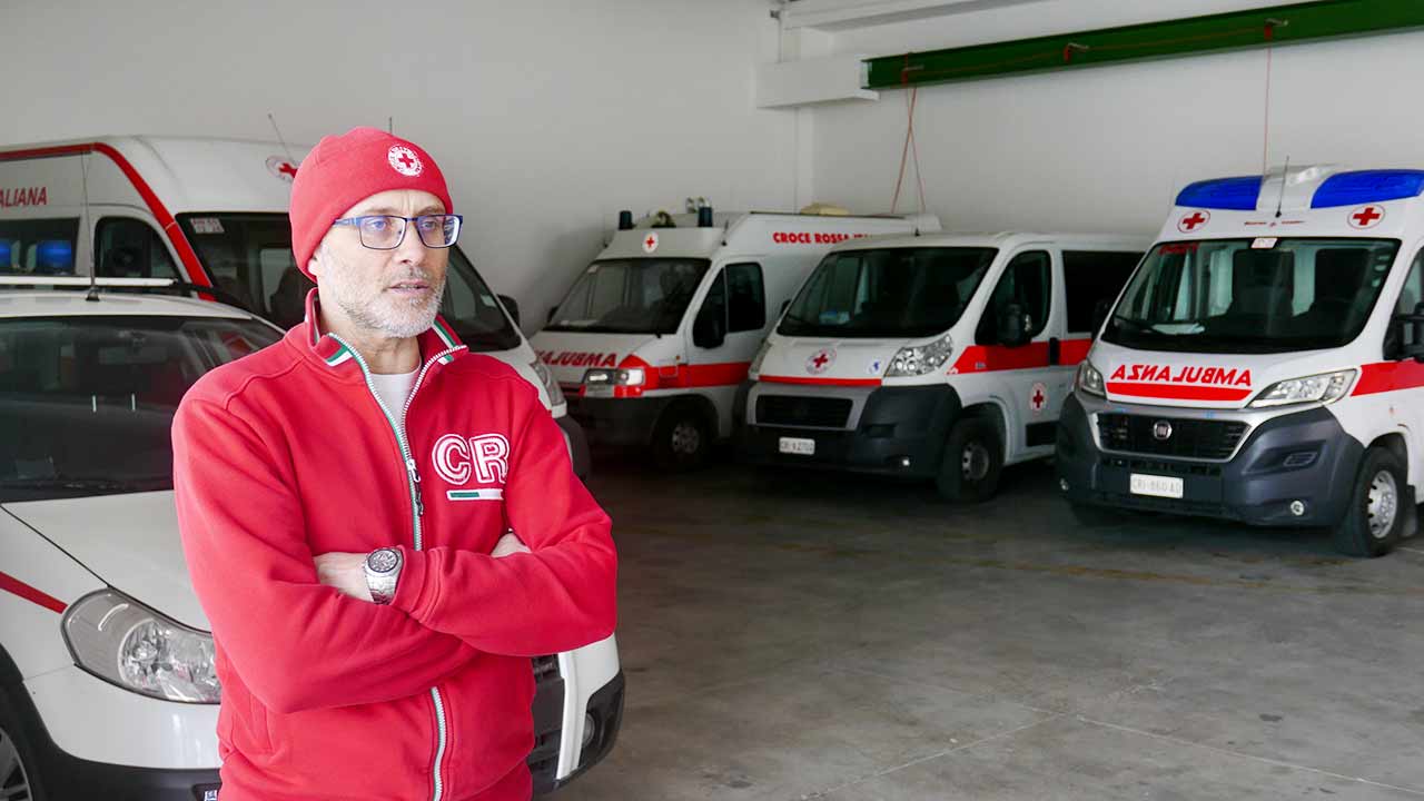 Andrea Marconi, presidente del comitato di Senigallia della Croce Rossa Italiana