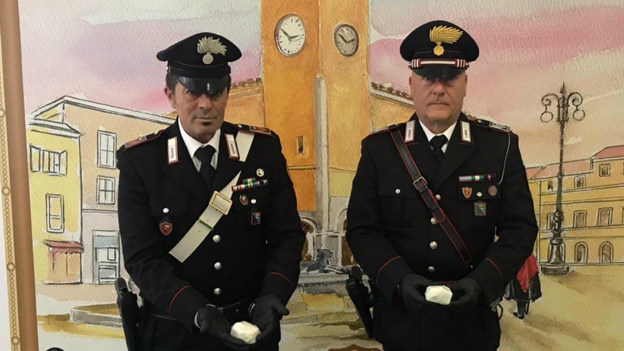 Cocaina sequestrata dai Carabinieri di Fano