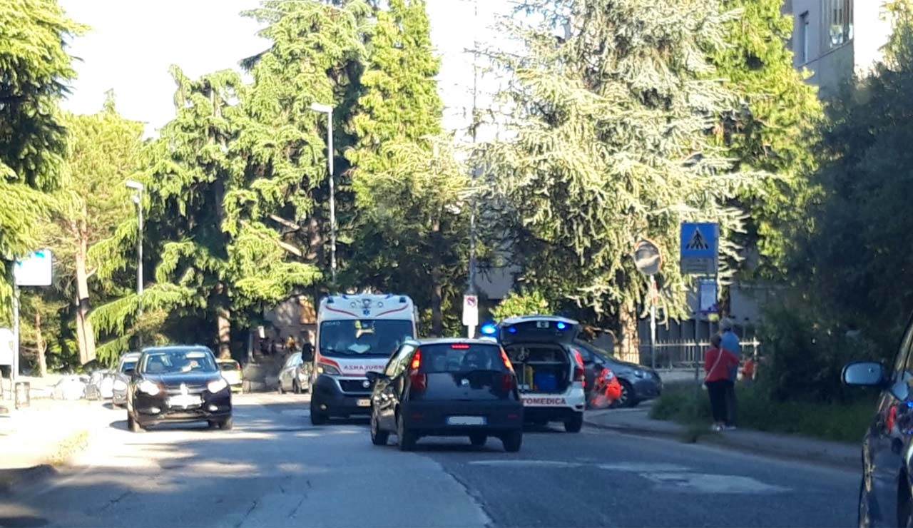 Jesi, l'incidente di via Ravagli