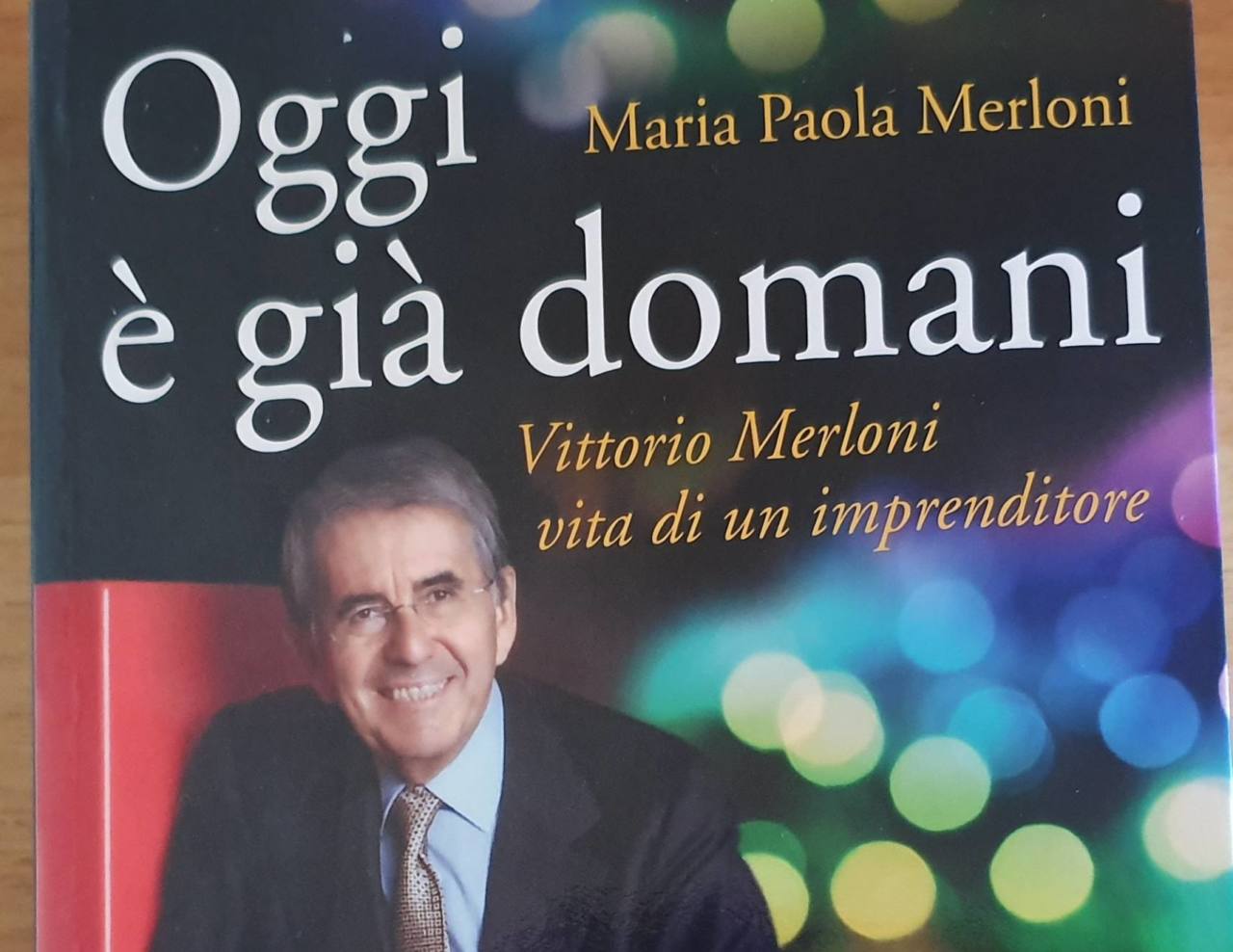 La copertina del libro scritto da Maria Paola Merloni