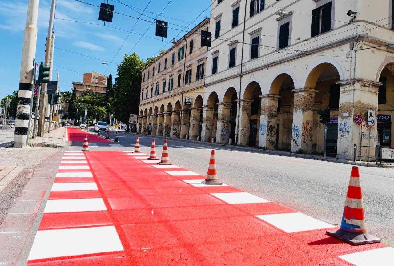 Pista ciclabile, Ancona