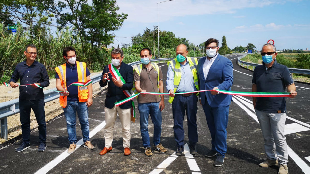 nuovo tassello alla viabilità: inaugurata Via Papiria