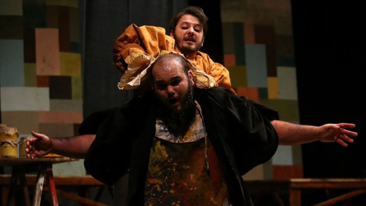 Urbino Teatro Urbano: un momento dello spettacolo Divissimo