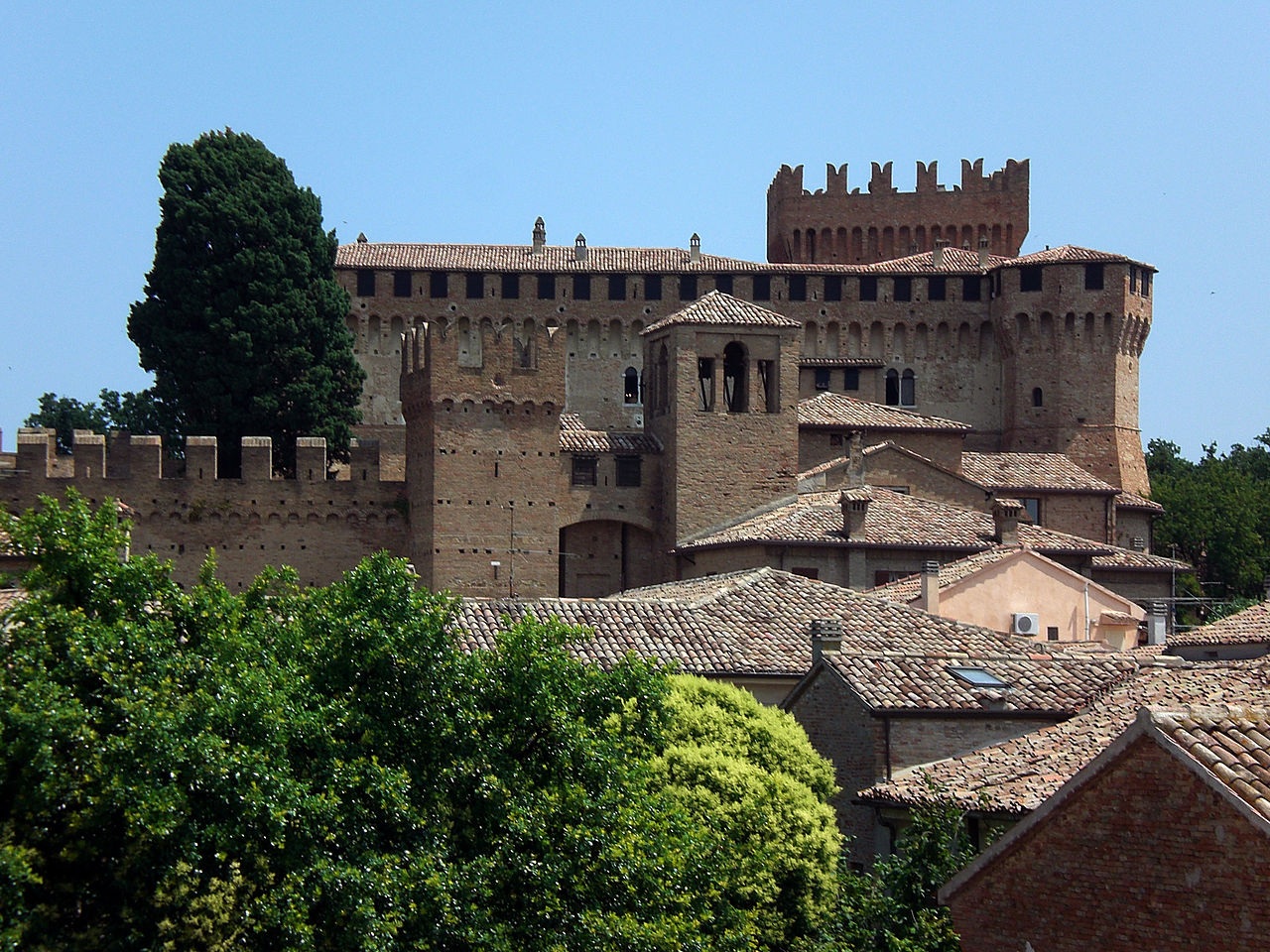 rocca, castello, fortezza, Gradara,