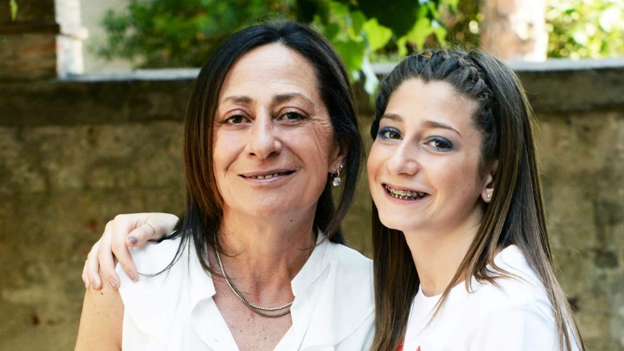 Cinzia Gregorini con la figlia Benedetta Vitali