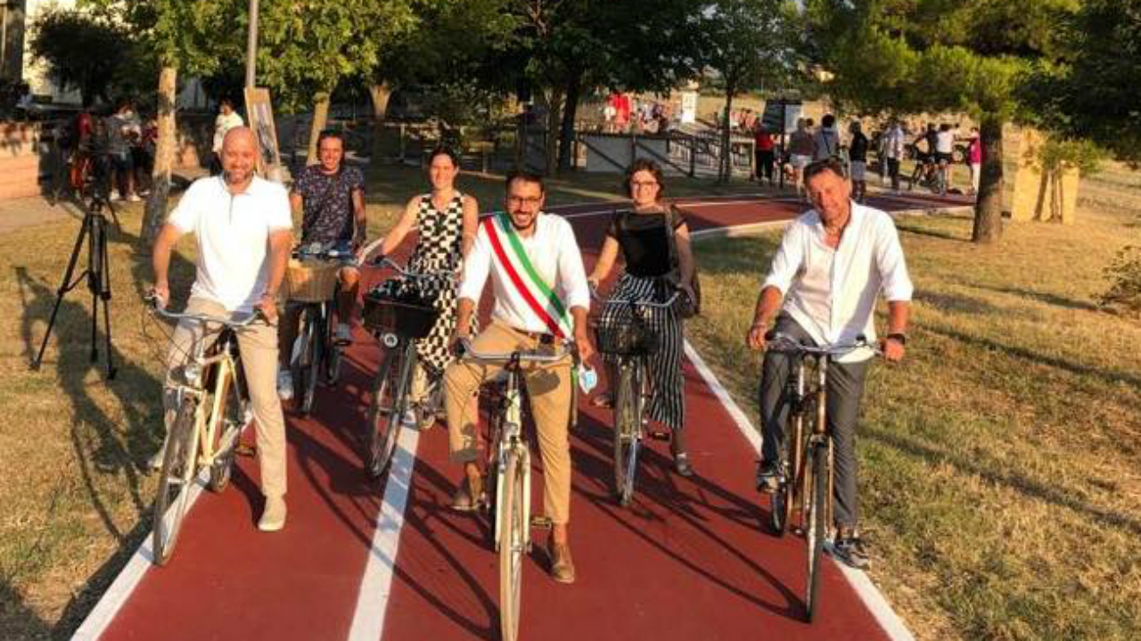 Inaugurato un nuovo tratto di ciclopedonale