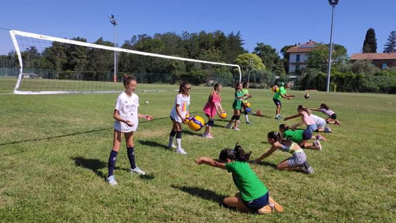 Mini volley e attività ludiche ai centri estivi ad Ancona