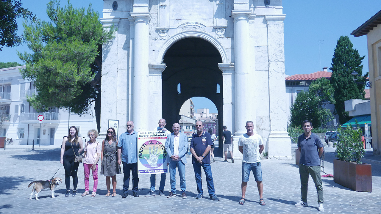 Diritti al Futuro a fianco del candidato sindaco Volpini alle elezioni comunali a Senigallia