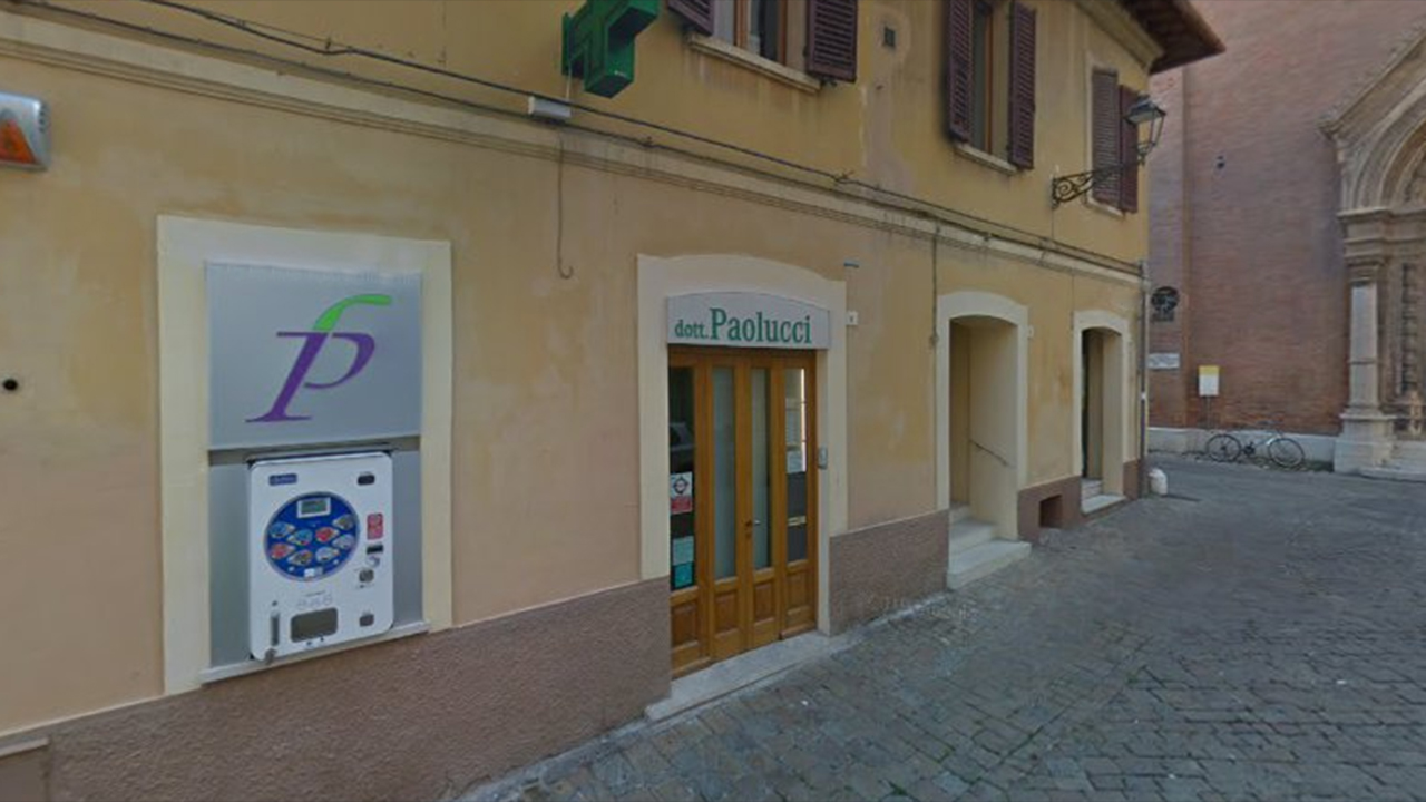 La farmacia Paolucci a Senigallia