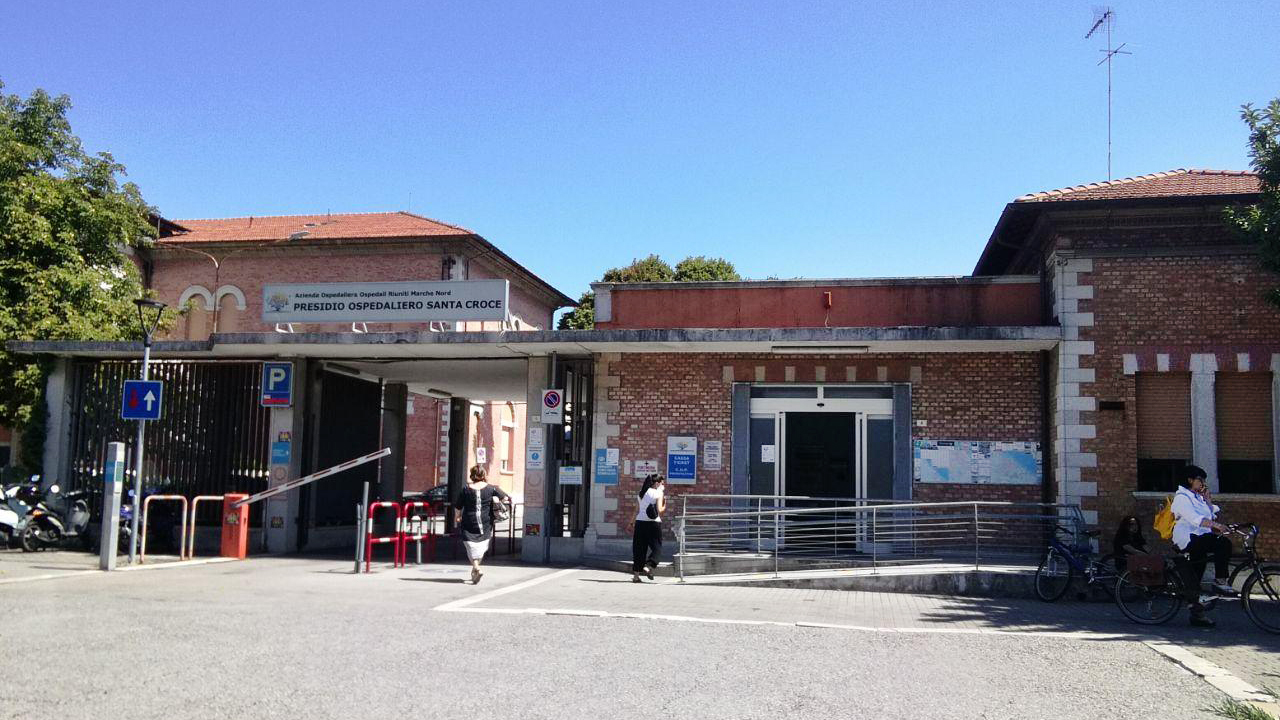 L'ospedale Santa Croce a Fano