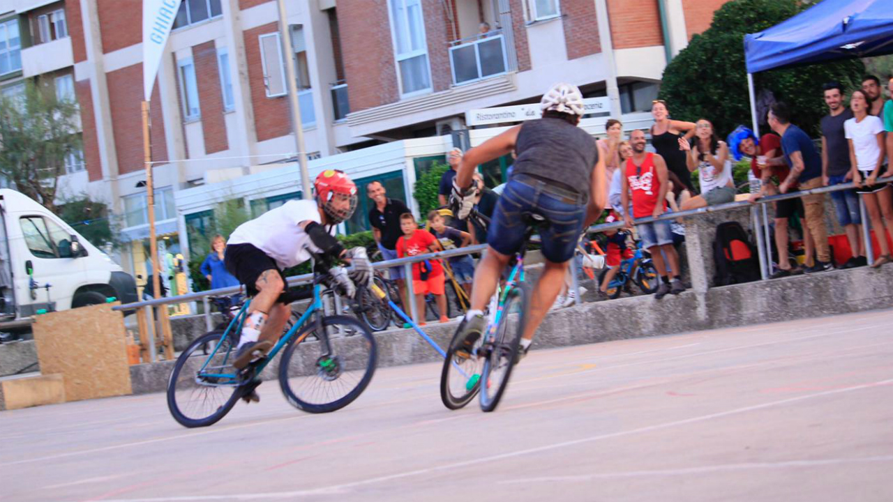 Alla pista di Sassonia arriva Bike Polo on the Beach