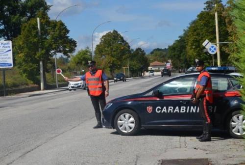 Fabriano: tre denunce e una segnalazione, gli esiti dei controlli dei carabinieri