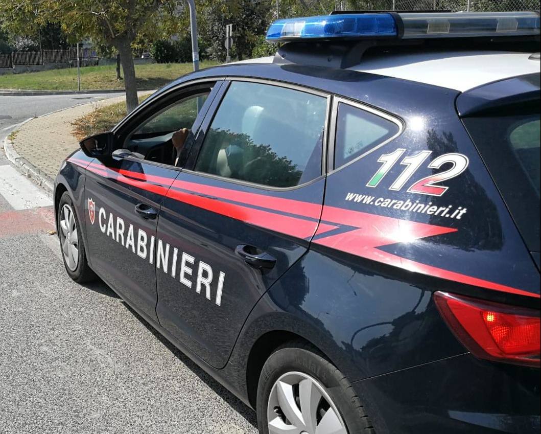 Una pattuglia dei carabinieri