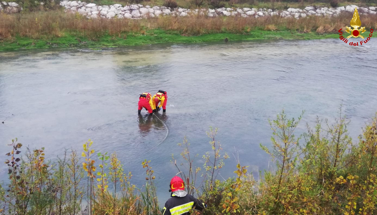 Fiume Esino, ritrovamento cadavere