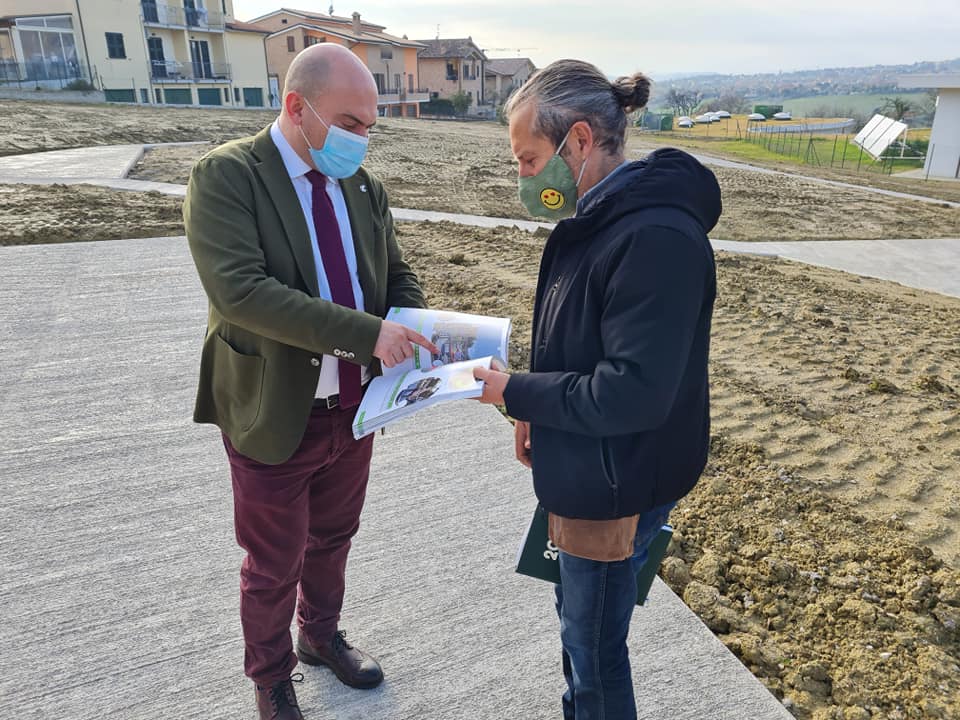 Il sopralluogo del sindaco a San Sabino