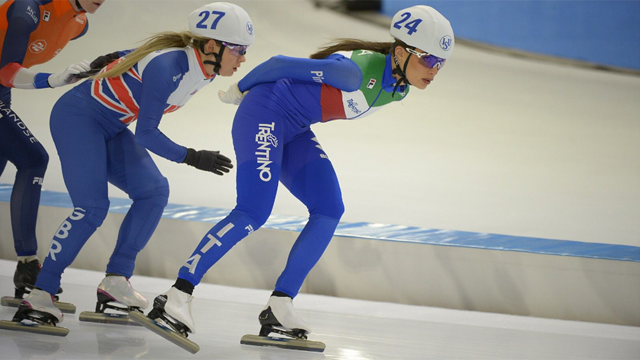 Linda Rossi nella Top 5 Mondiale dopo il campionato del Mondo sul ghiaccio di Heerenven (Olanda)