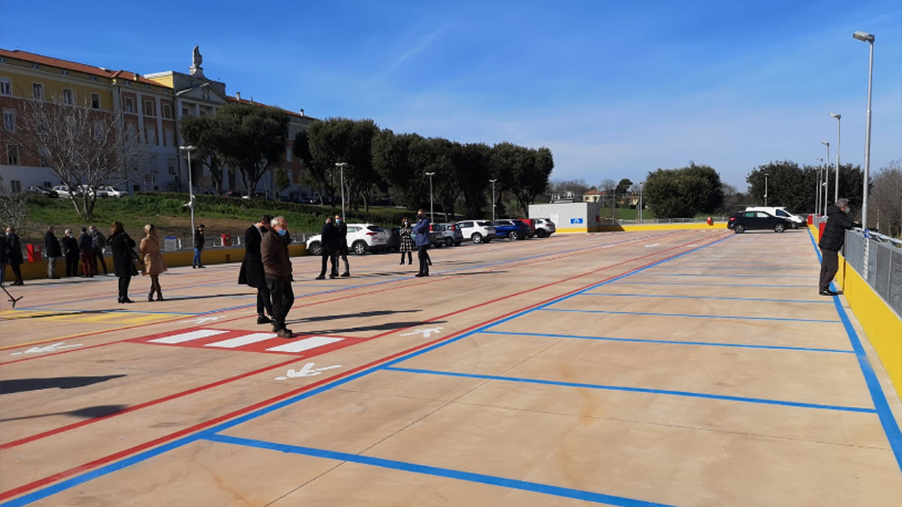 Inaugurato a Senigallia il nuovo parcheggio in via Cellini