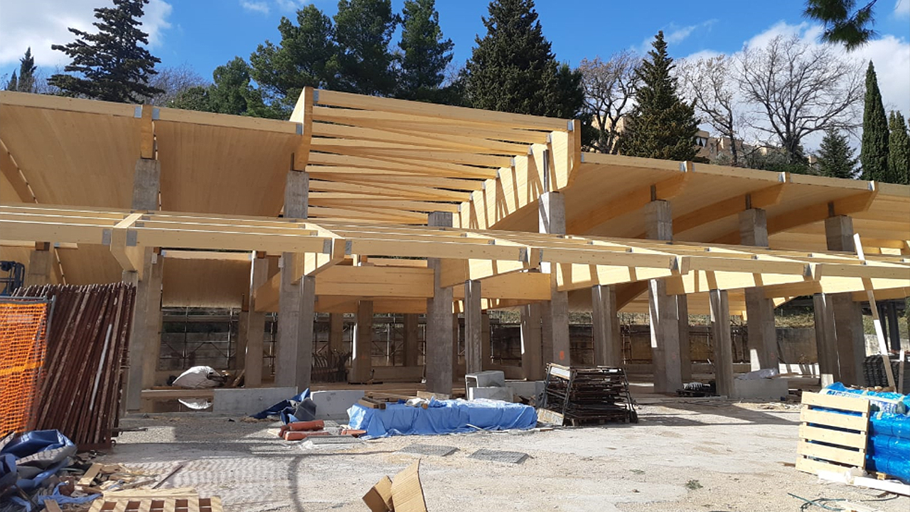 Arcevia, lavori in corso per realizzare la nuova scuola materna in località Conce