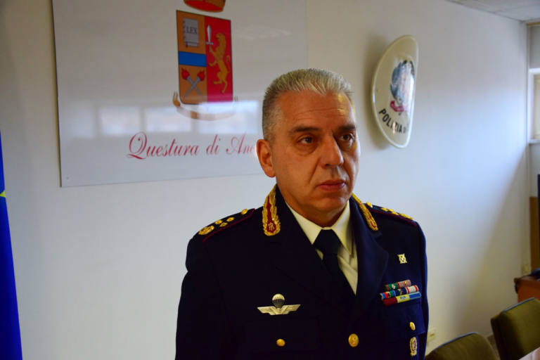Carlo Pinto, capo della Squadra Mobile di Ancona